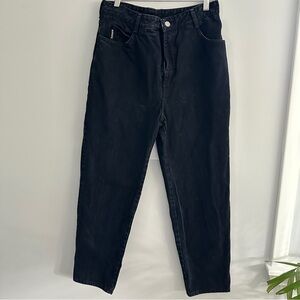 Vintage BONGO Original High Rise Mom Black Jeans 90s Y2K